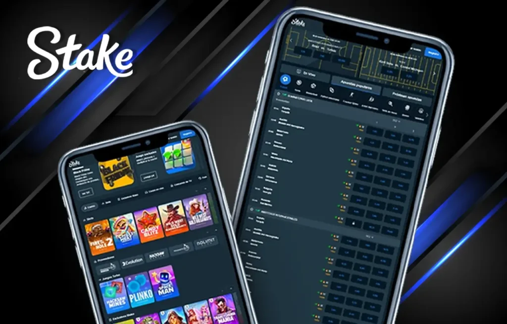 Stake App Móvil para Android e iOS